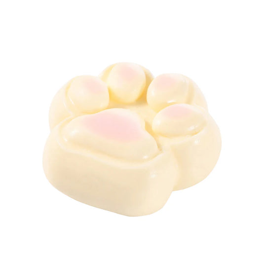 Pink Blush Cat Paw Squishy Toy