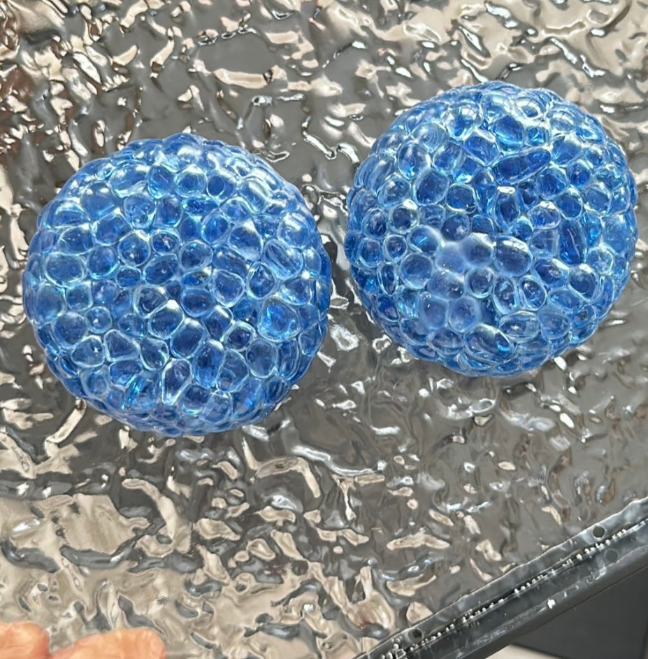 Blue Crystal Bead Stress Ball