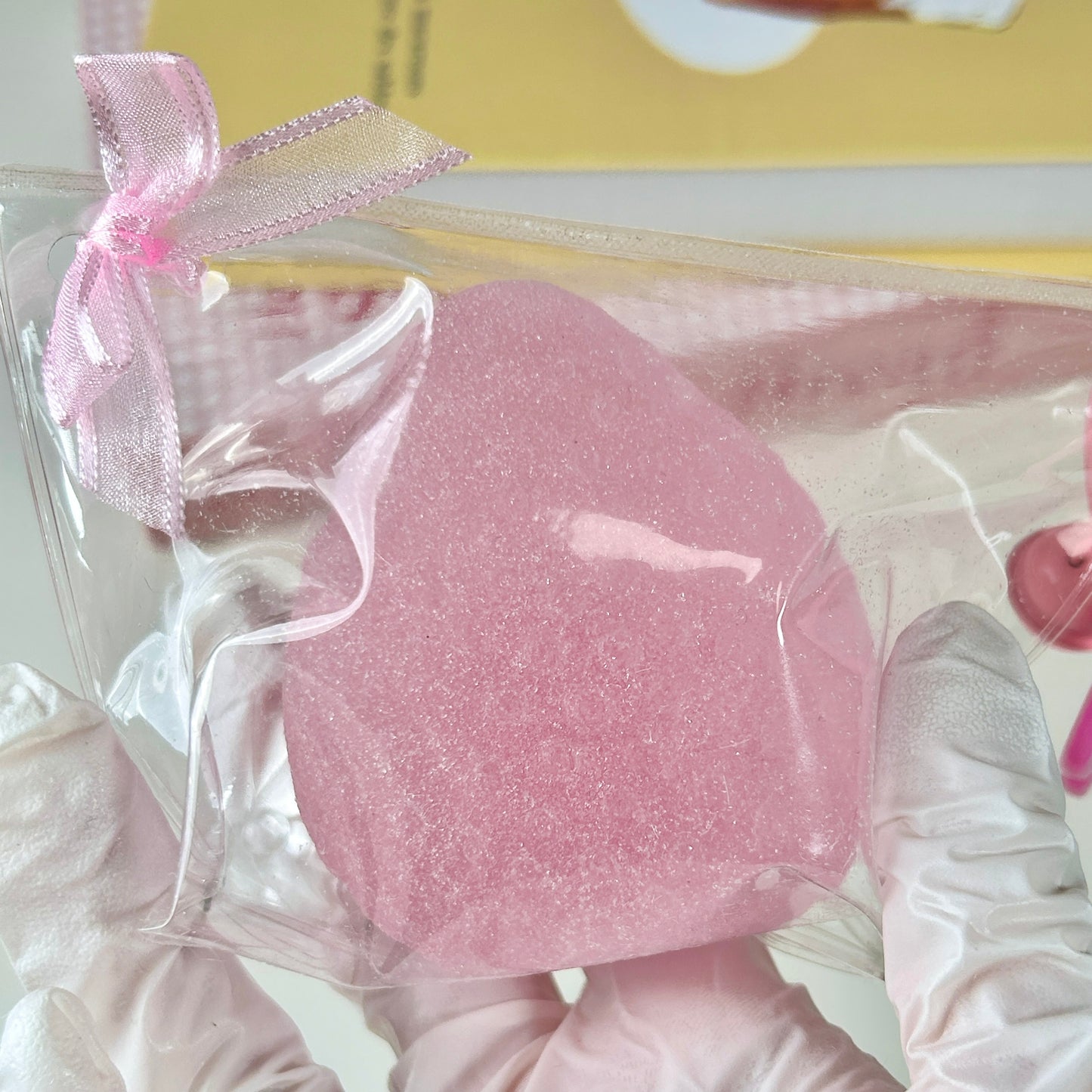 Sour Sanded Gummy Strawberry Squishy Toy