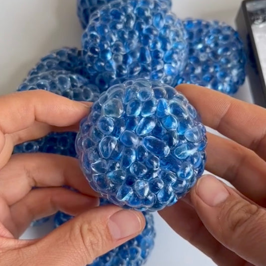 Blue Crystal Bead Stress Ball