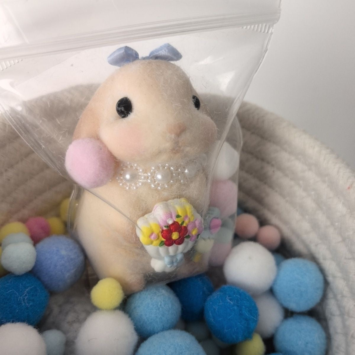 Easter Bunny Squishy Toy
