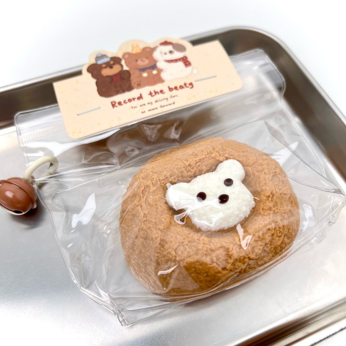 Bear Donut Squishy Toy