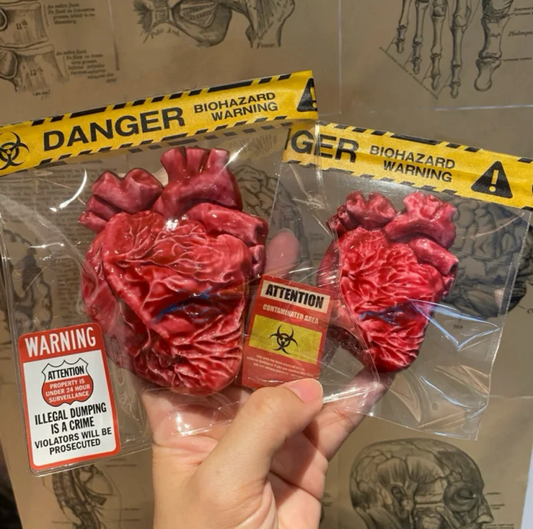 Halloween Realistic Heart Squishy Toy