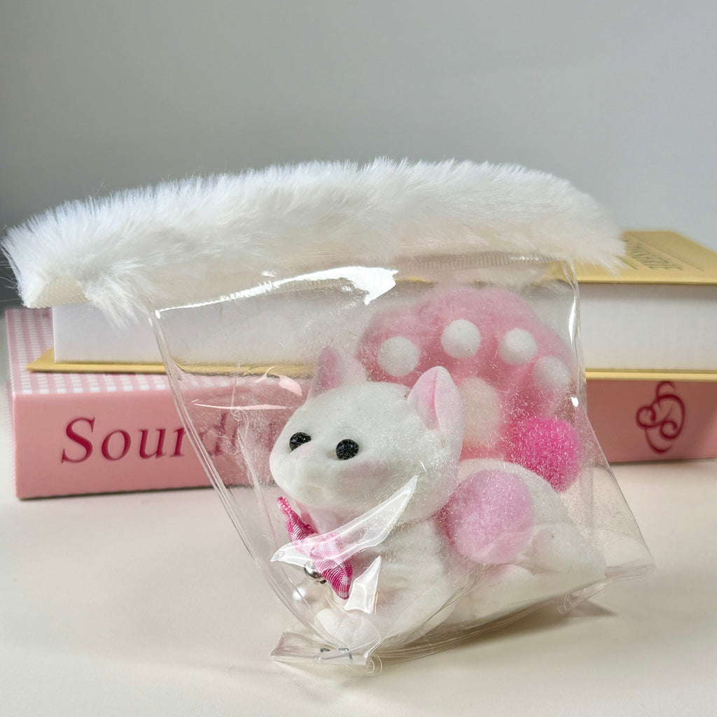 Pretty White Cat Squishy Toy