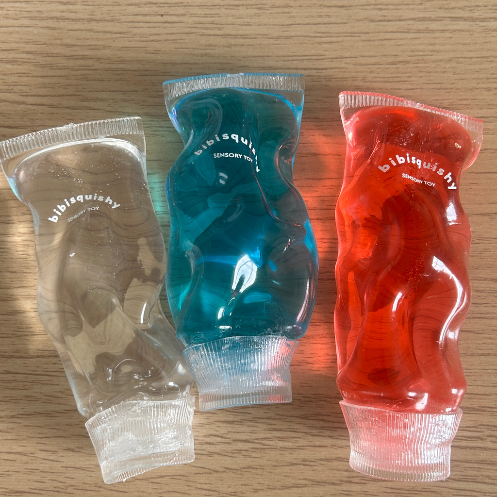 Clear Toothpaste Tube Stress Ball