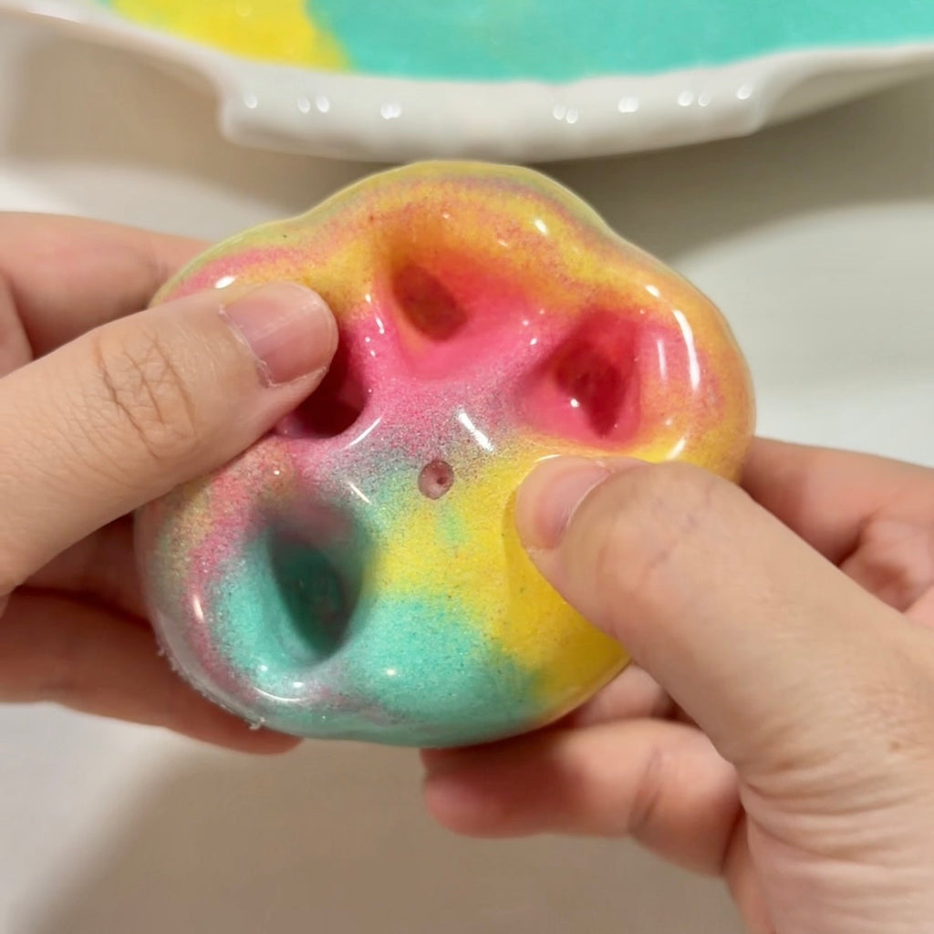 Rainbow Sherbet Sandy Ball