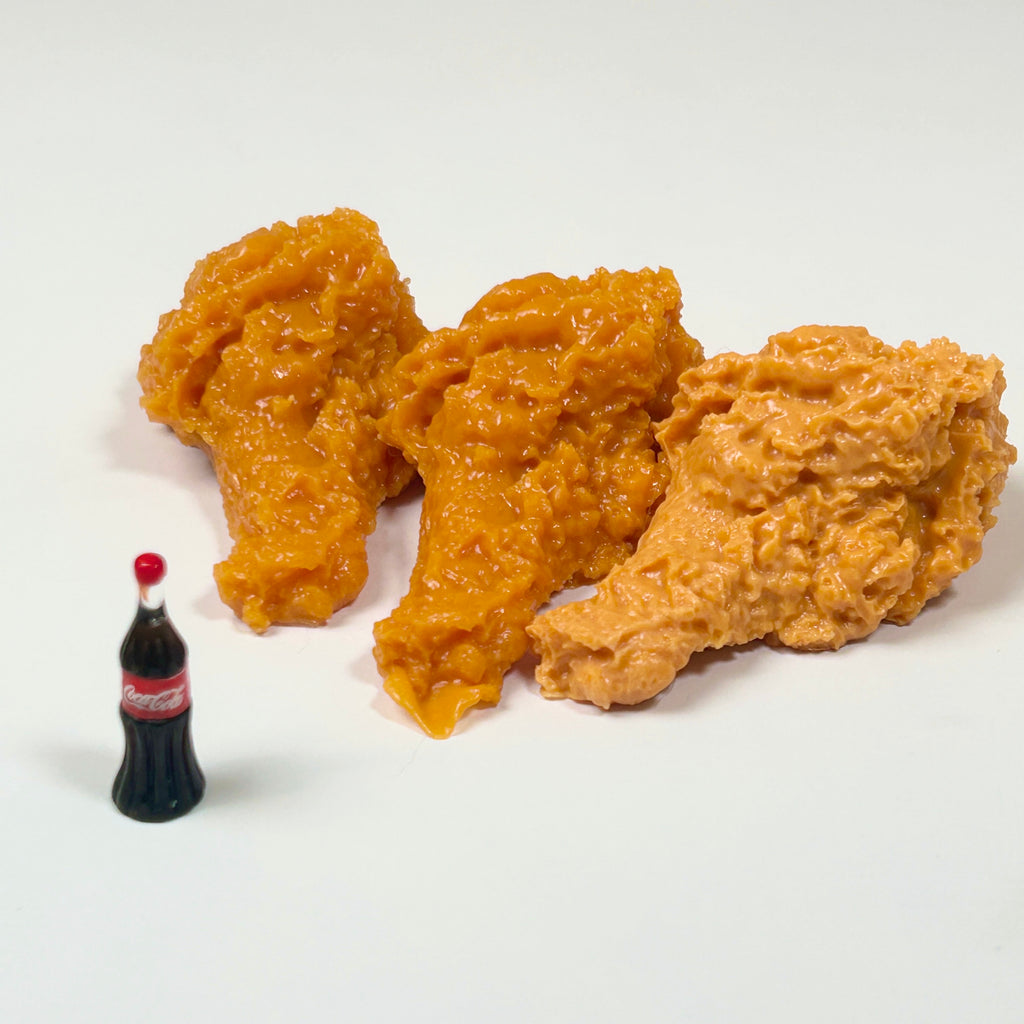 Chicken Combo Squishy Toy with Breadcrumbs