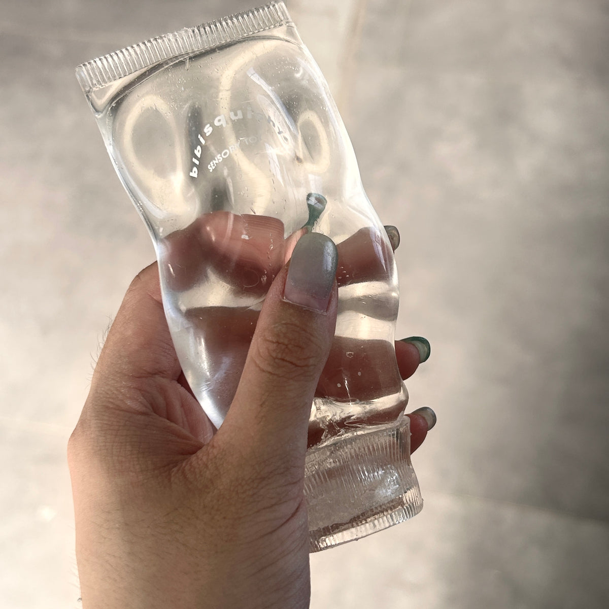 Clear Toothpaste Tube Stress Ball