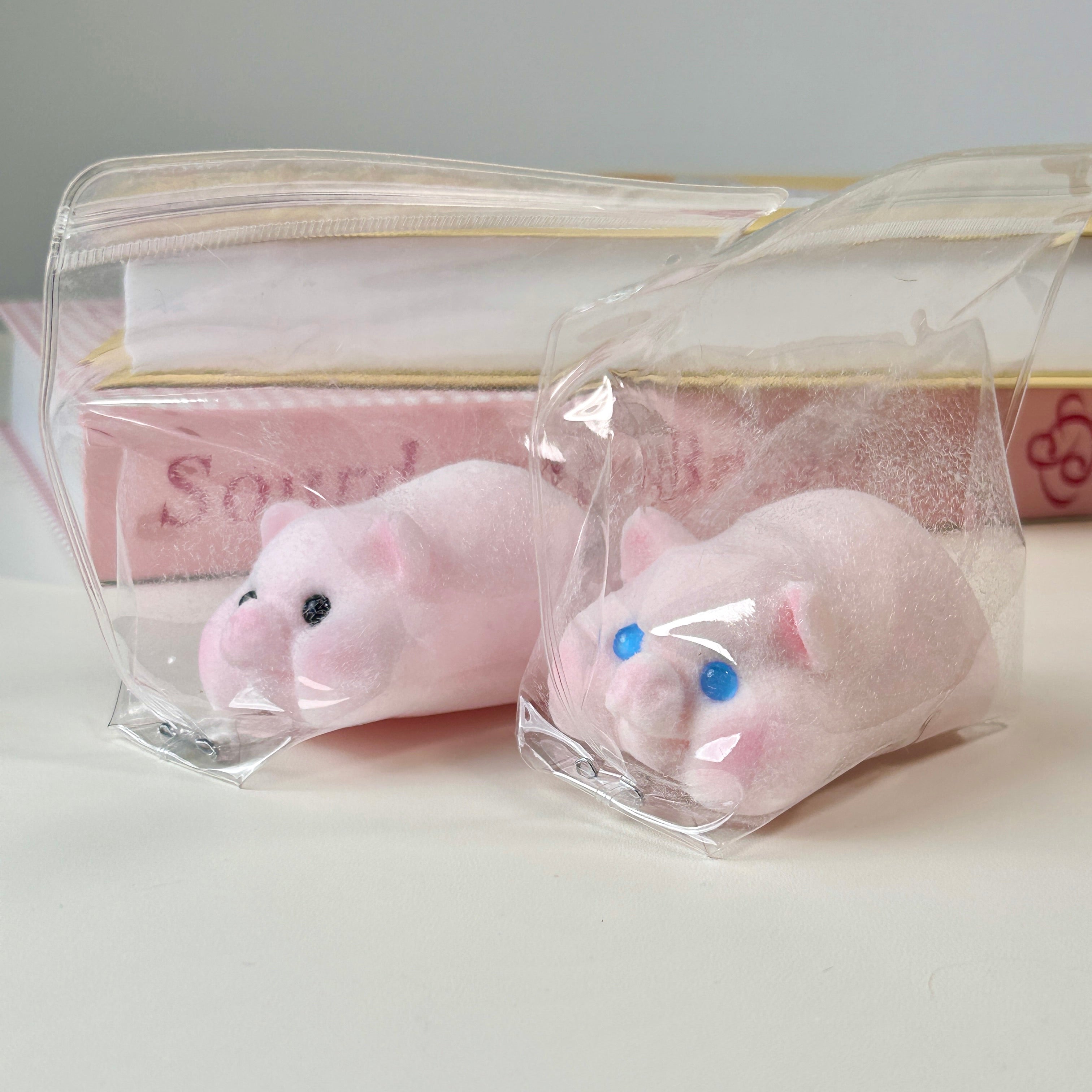 Fluffy Piggy Squishy Toy