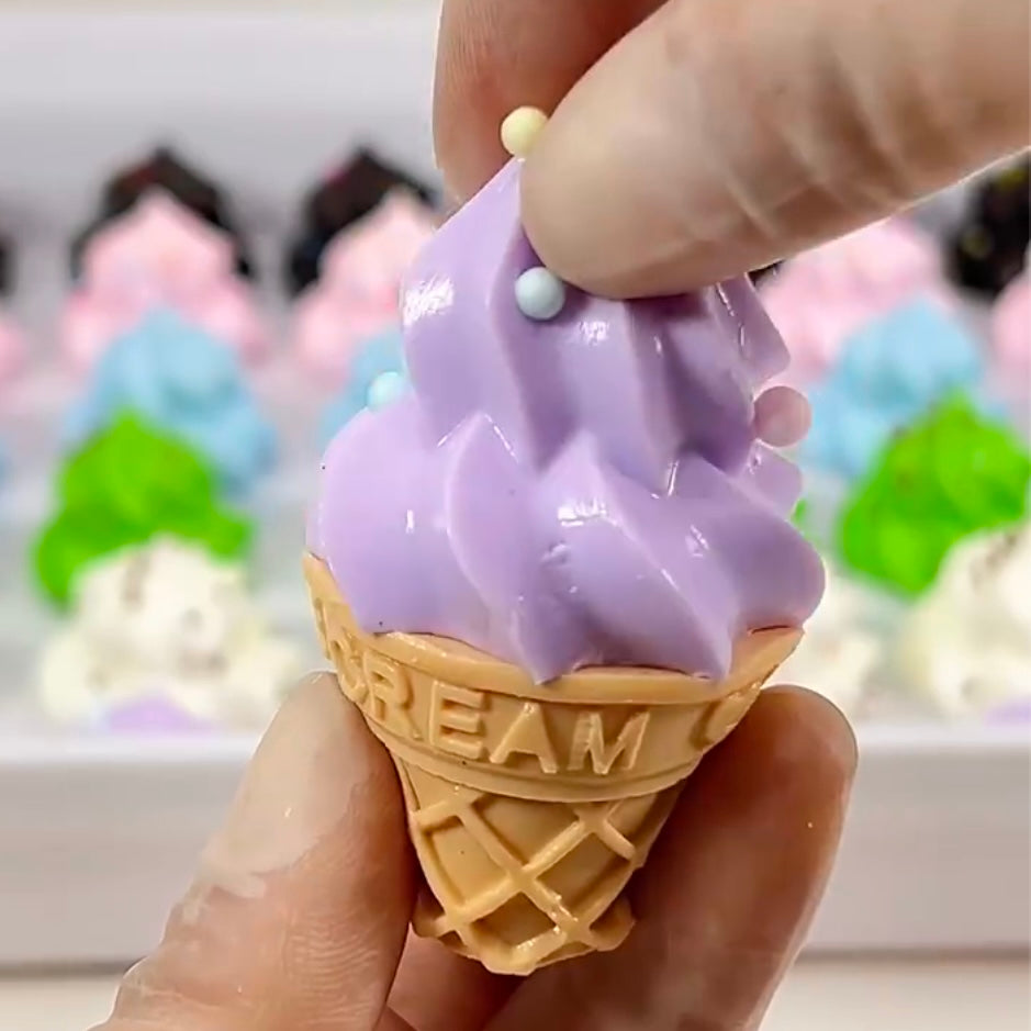 Mini Ice Cream Squishy Toy