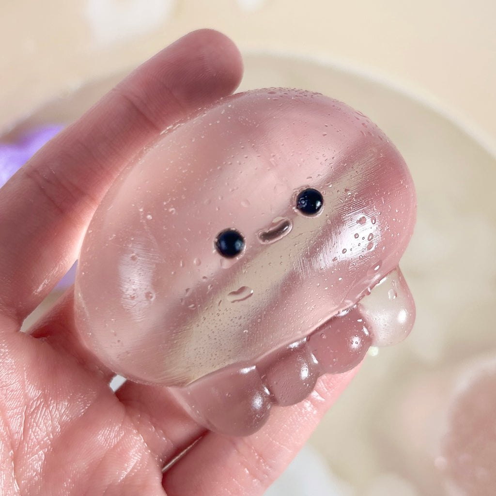 Clear Baby Jellyfish Squishy Toy