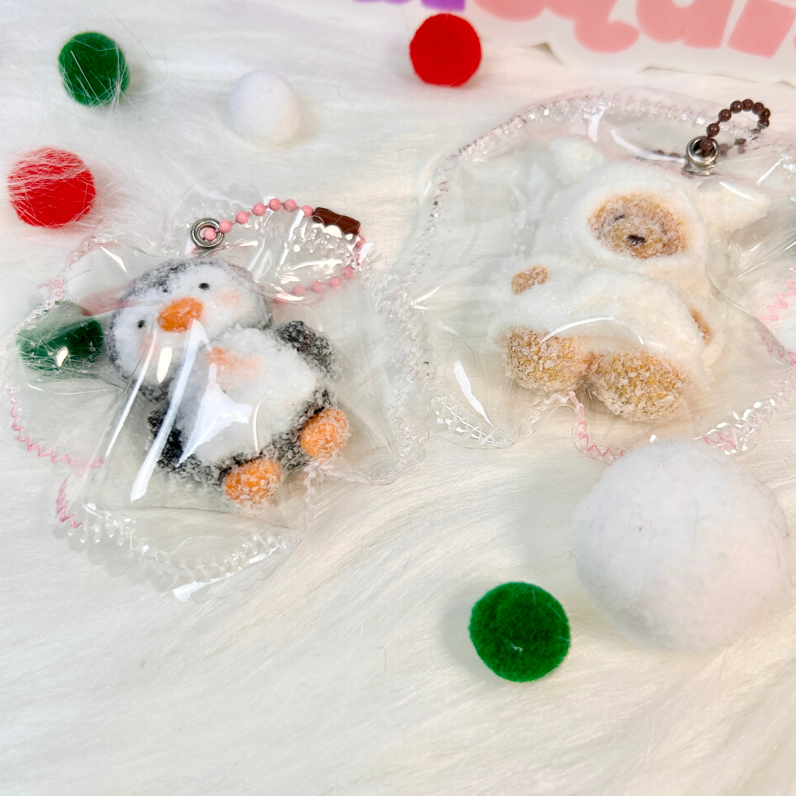 Mini Snow Penguin Squishy Toy