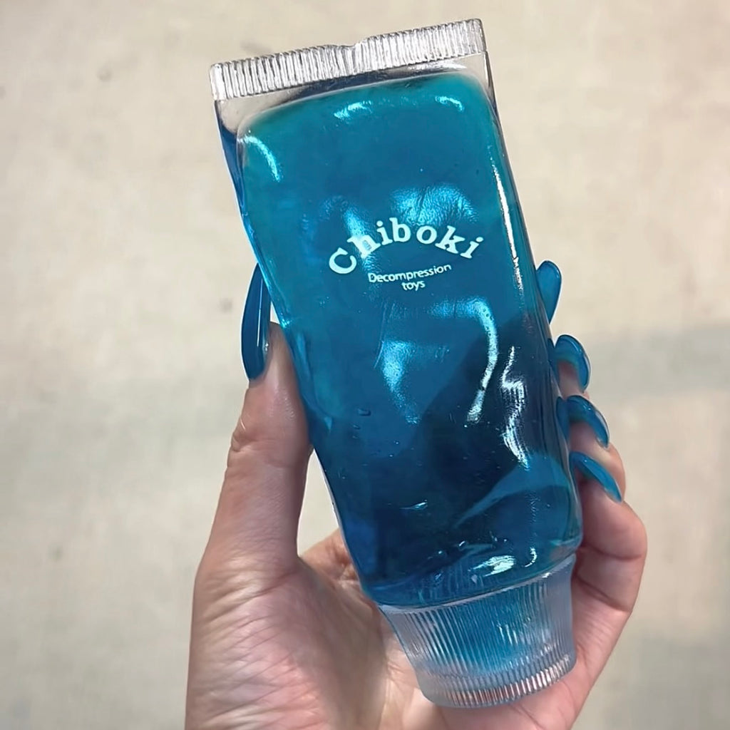 Clear Toothpaste Tube Stress Ball