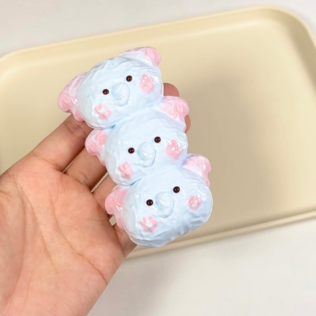 Stacked Elephant Trio Squishy Toy