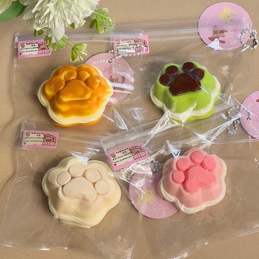 Cat Paw Sandwich Cookie Squishy Toy