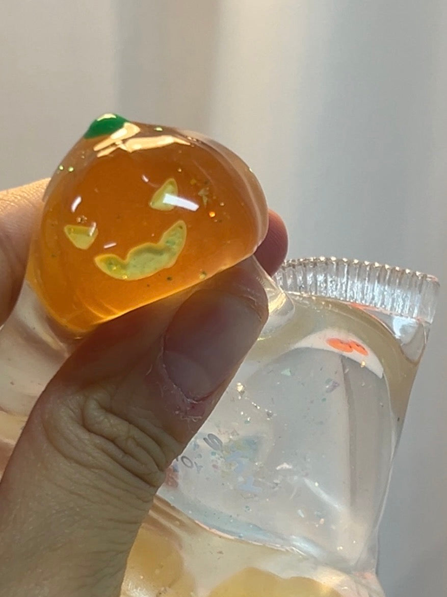 Glow Pumpkin Toothpaste Tube