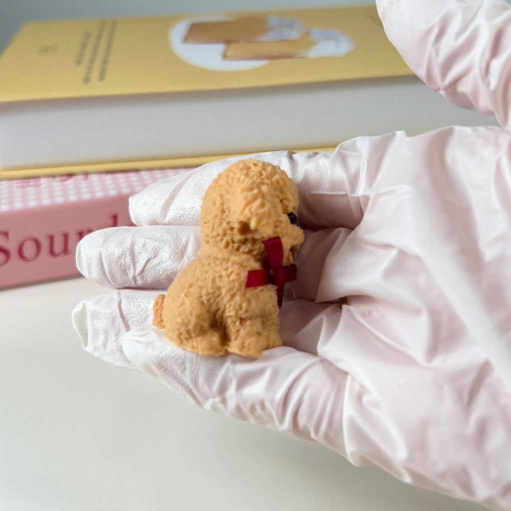 Mini Teddy Dog Squishy Toy