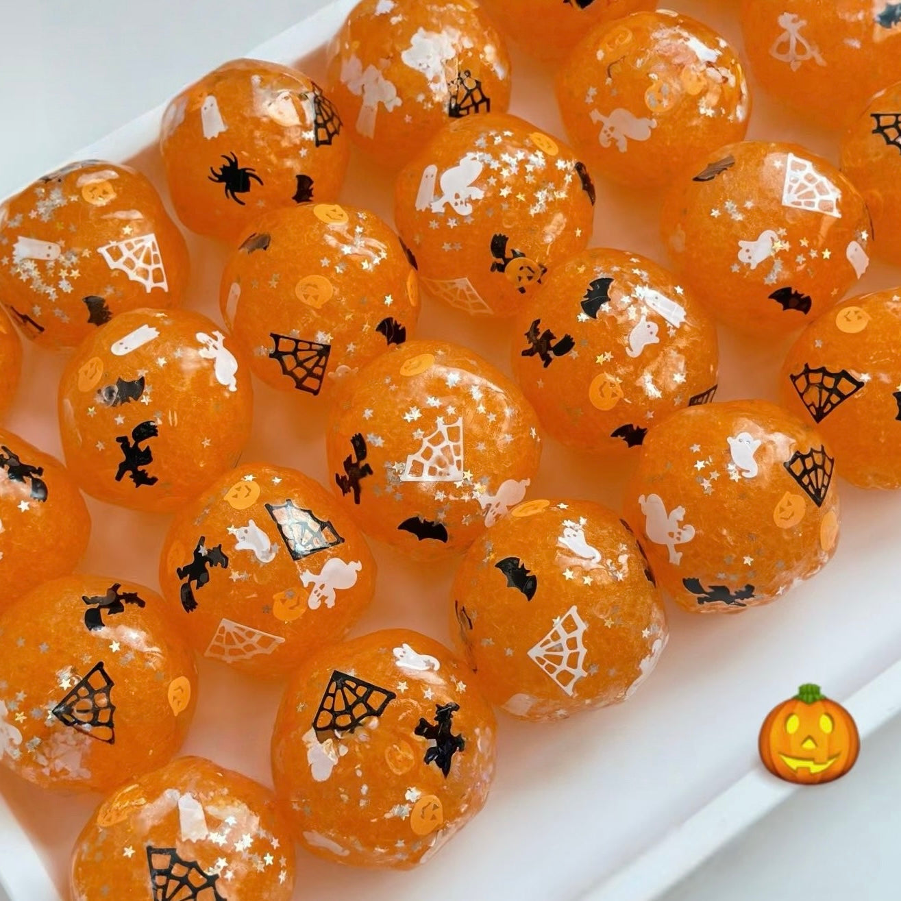 Halloween Pumpkin Slush Ball 🎃✨