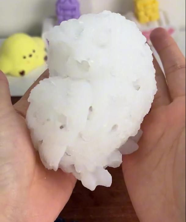 Hole-ly Owl squishy  (no crystal bolls)