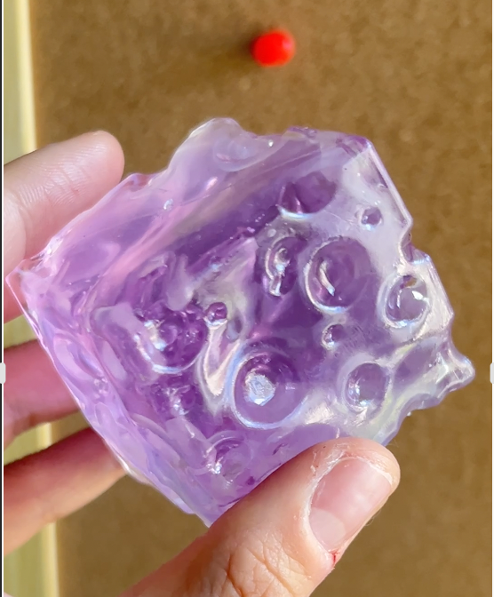 Transparent Mini Cheese Cube