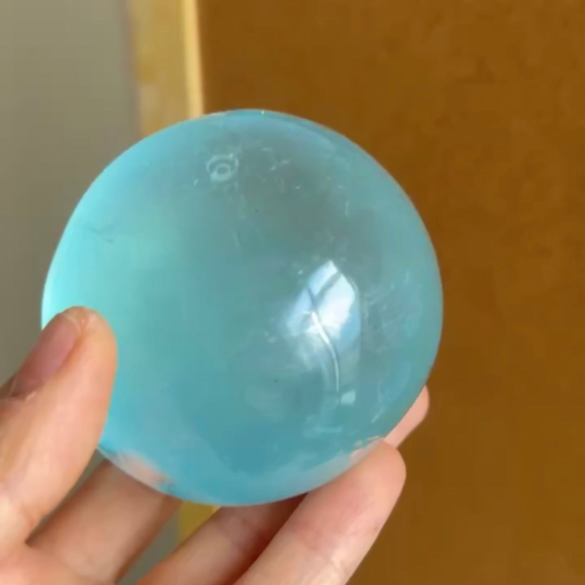 Coconut oil Stress Ball (oily texture)