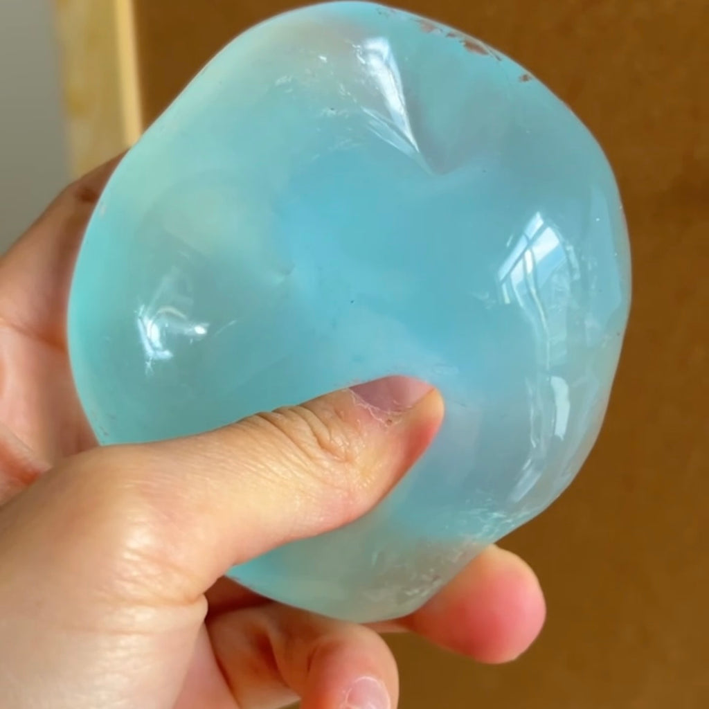 Coconut oil Stress Ball (oily texture)