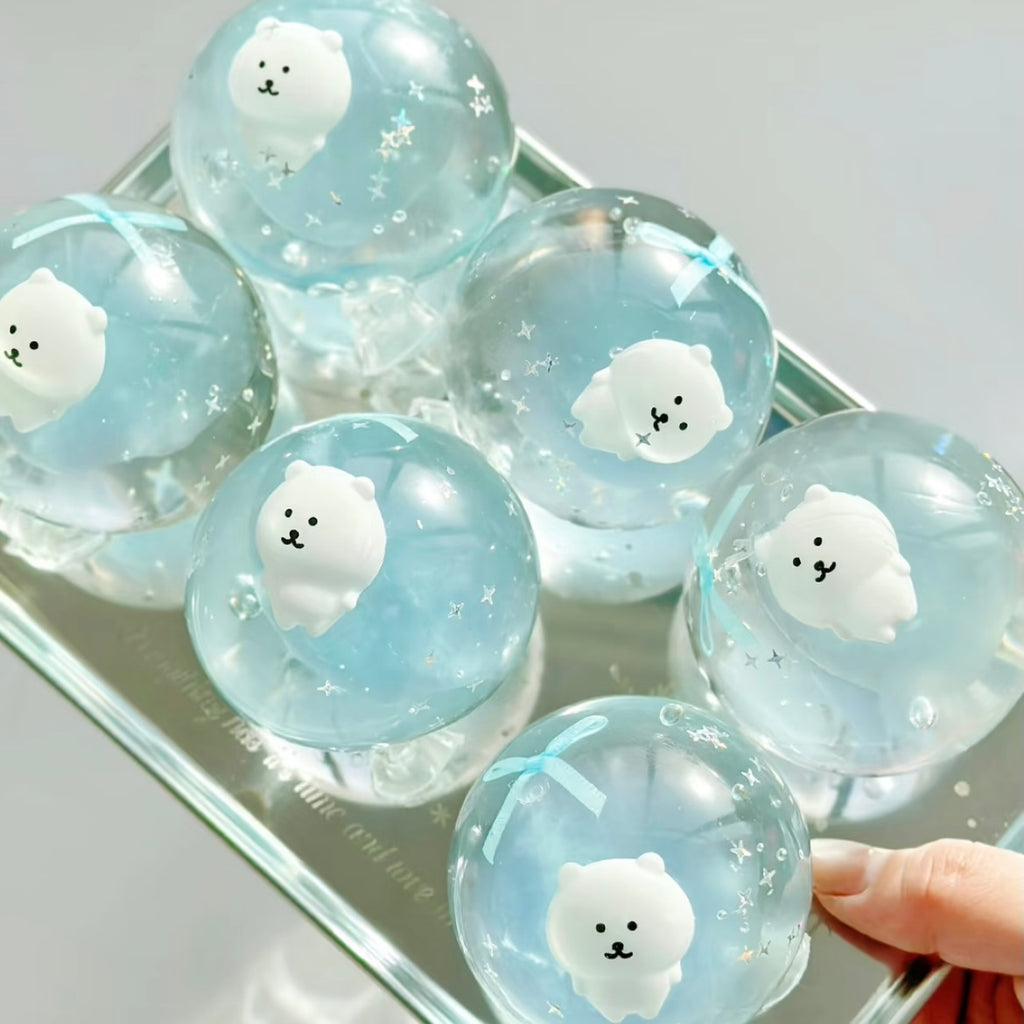 Bear in a Bubble Squishy