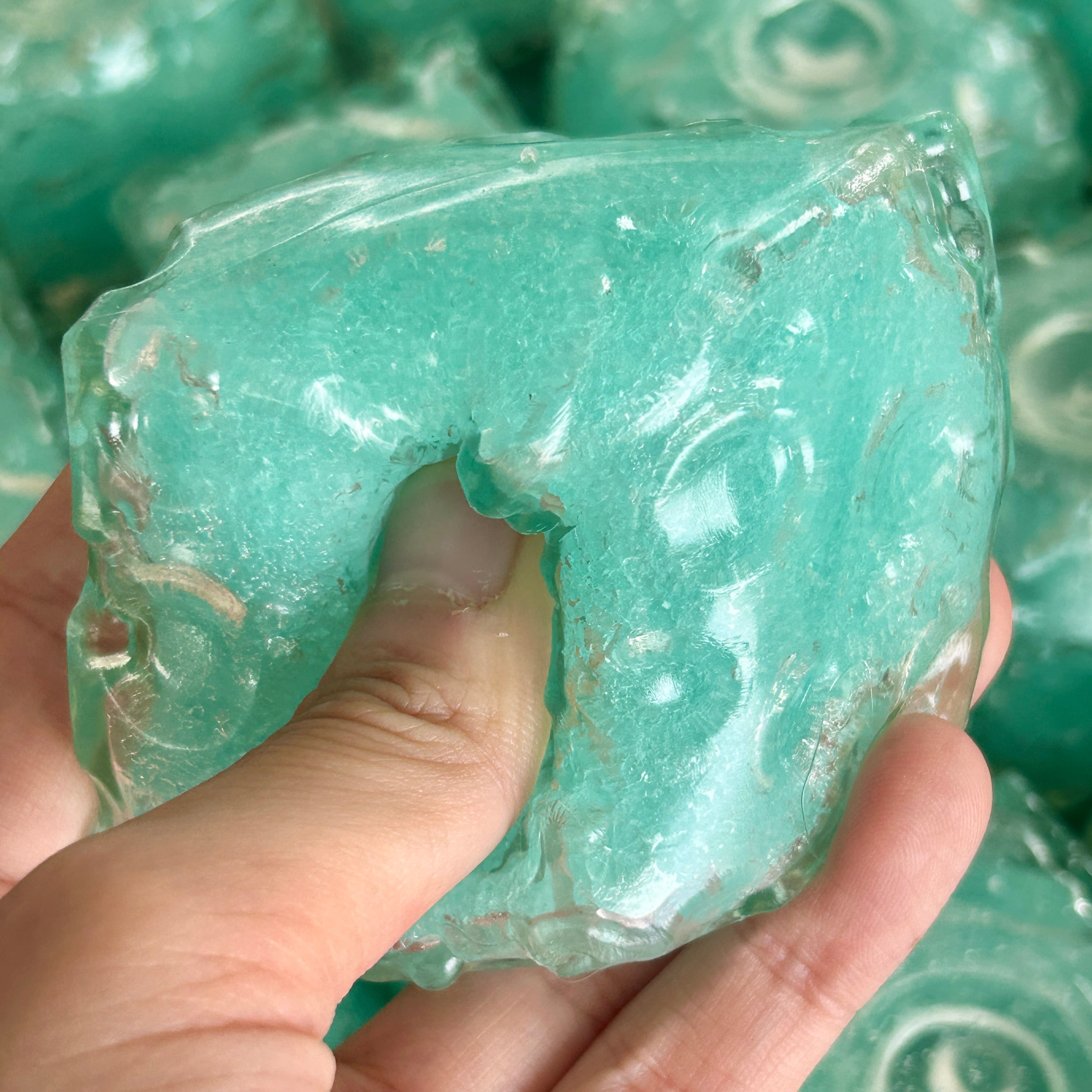 Mint Cheese Slushy Cube