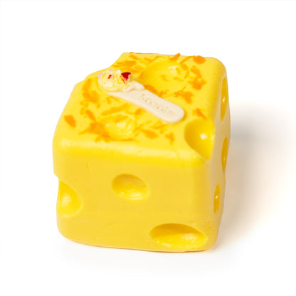 Cheese Cube Squishy Toy