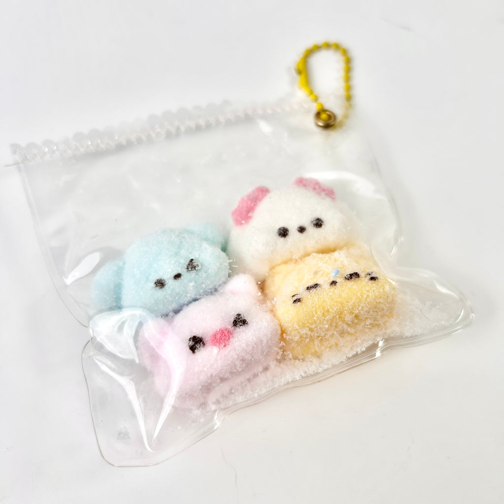 Mini animals Squishy Keychain