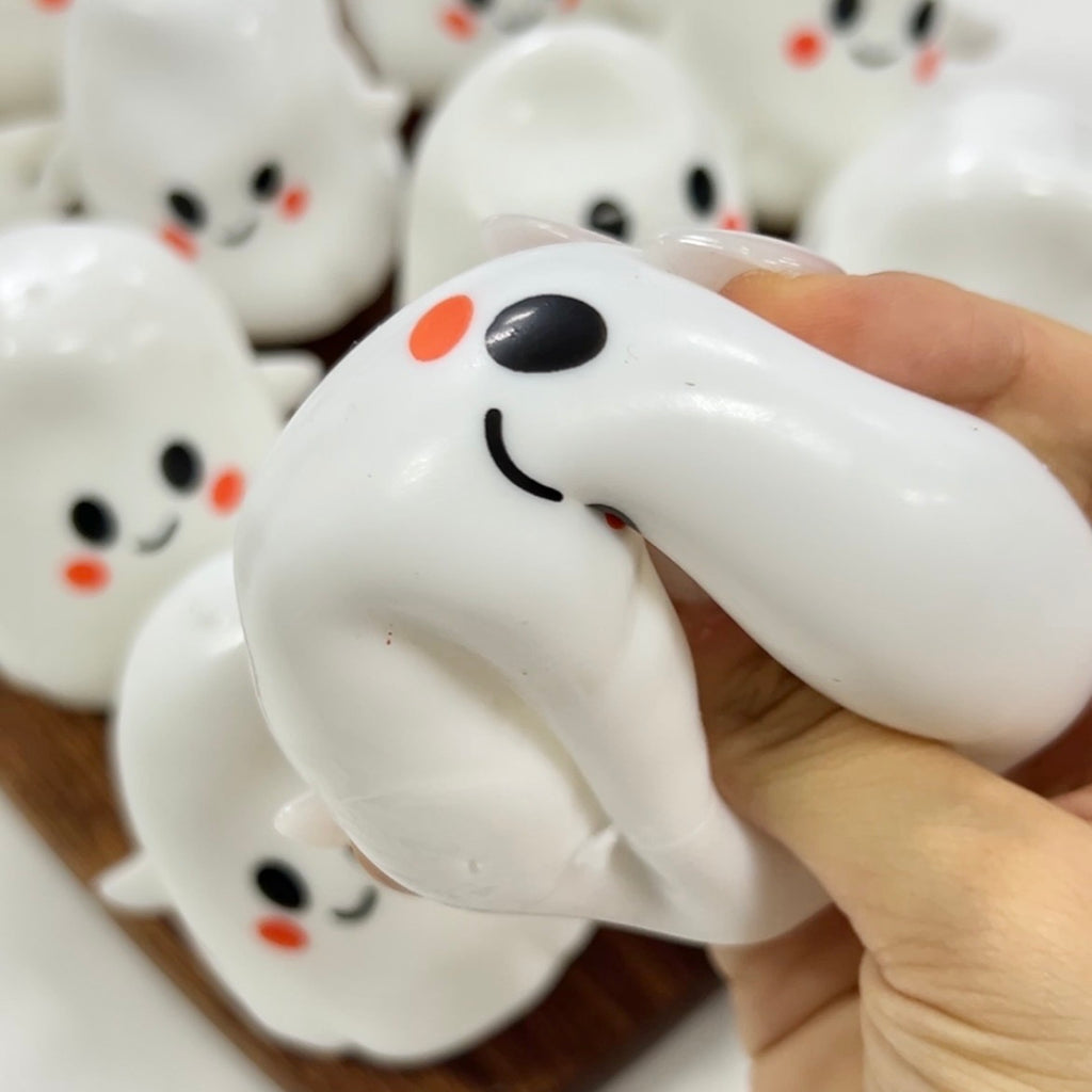 Spooky Ghost Squishy (Vaseline Filled) 👻💕