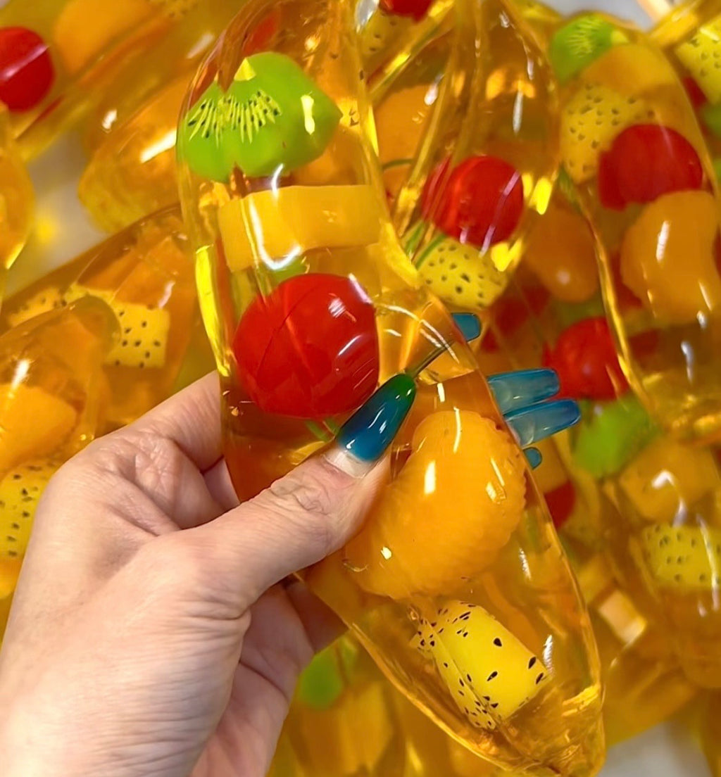Tropical Jelly Fruit Banana Stress Ball