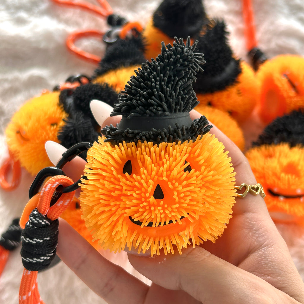 Fuzzy Pumpkin Crunch Charm