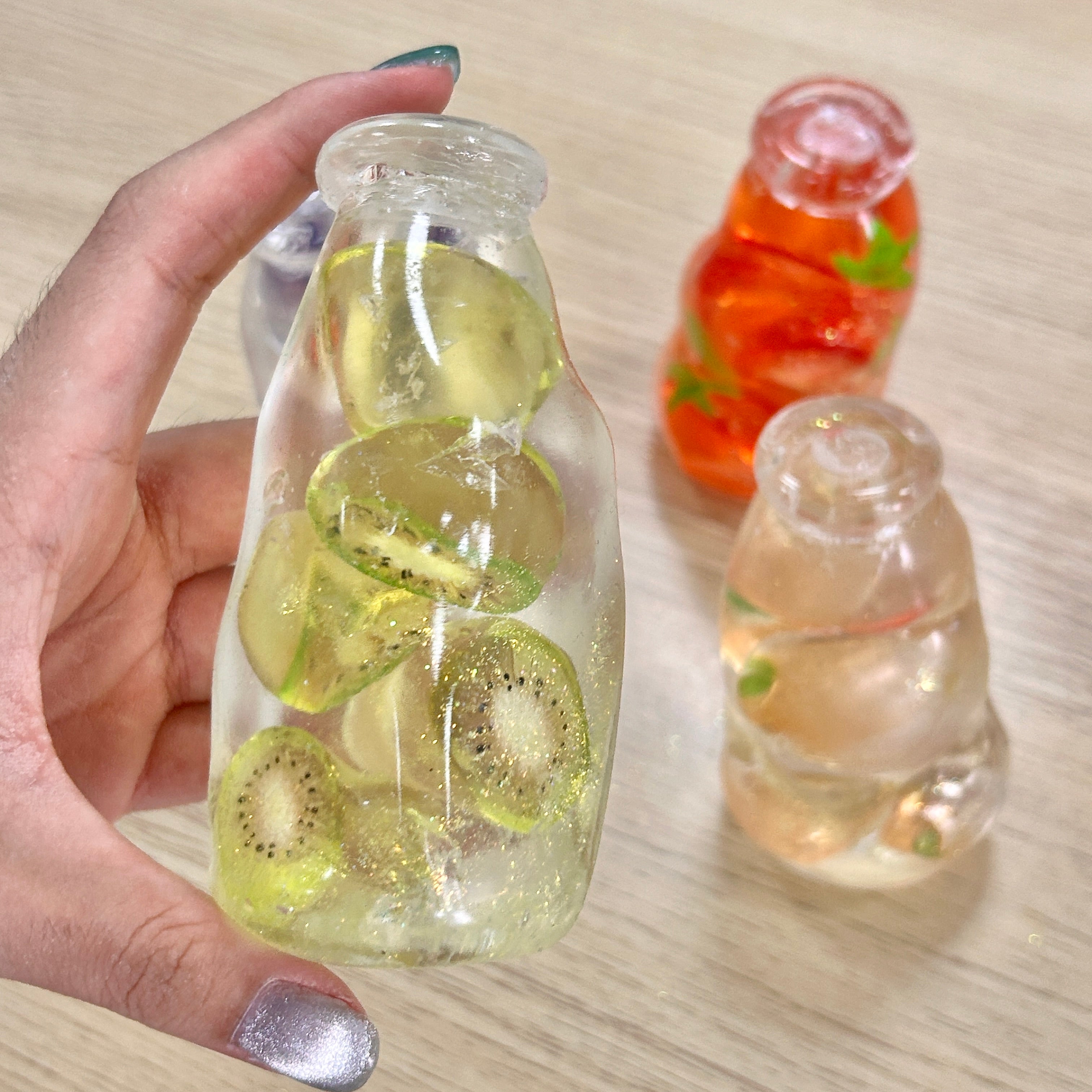 Clear Fruit Bottle