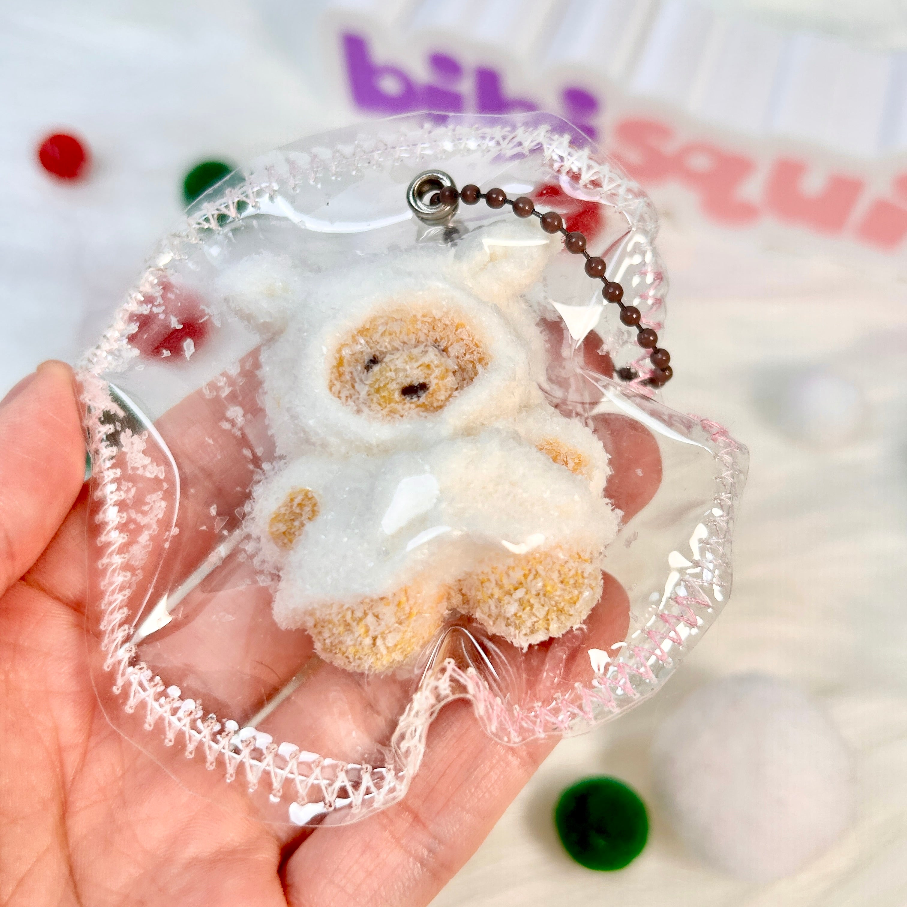 Mini Snow Bear Squishy Toy