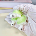 Mini tortue en peluche à mâcher