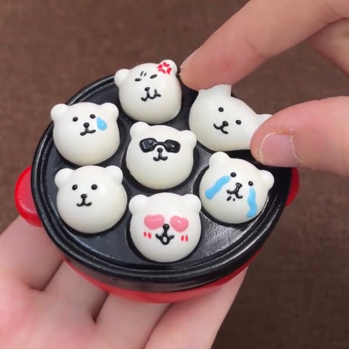 A Tray of Animal (7pc)