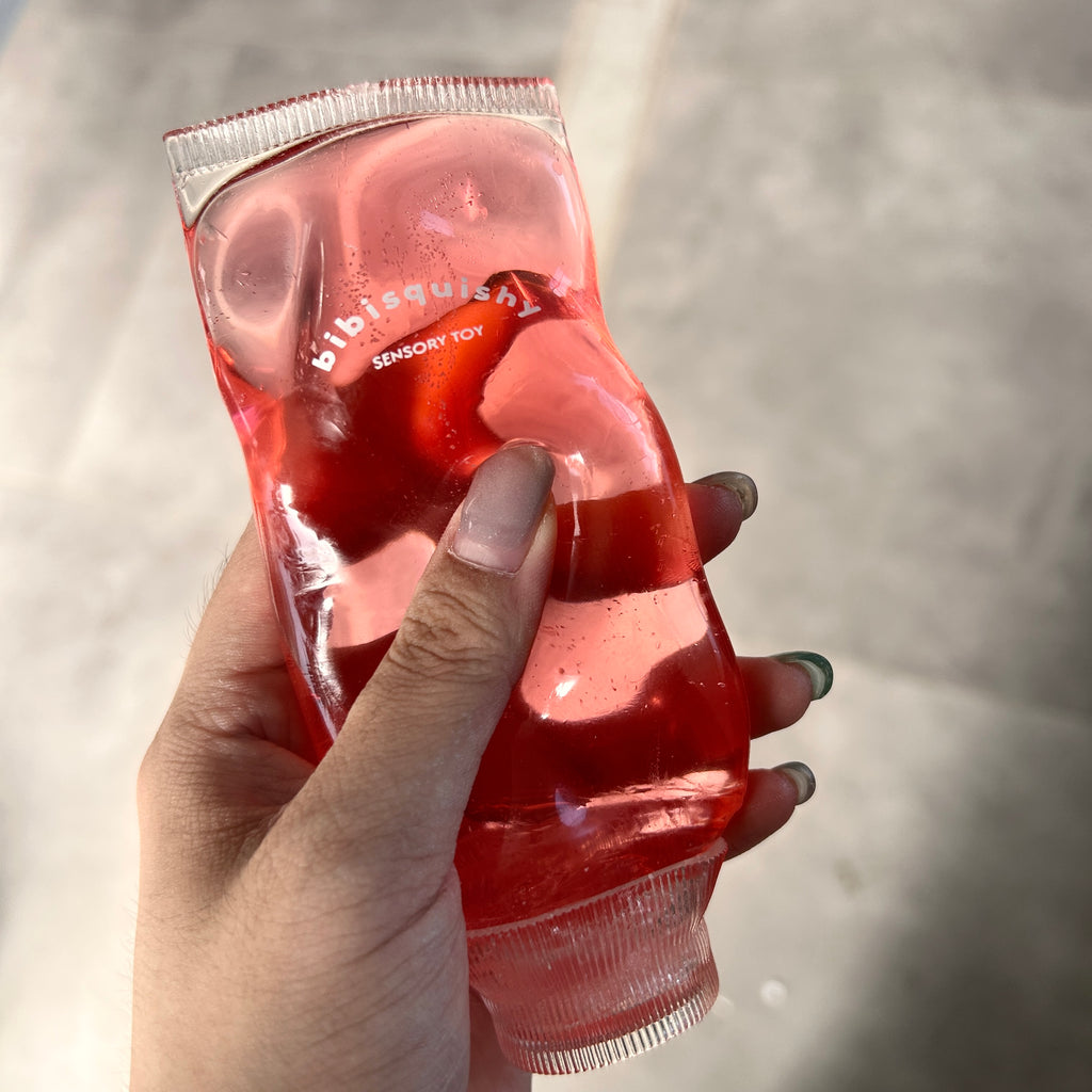 Clear Toothpaste Tube Stress Ball
