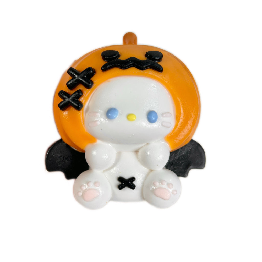 Halloween Pumpkin Kitty Squishy Toy