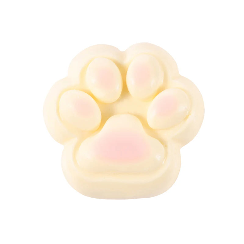 Pink Blush Cat Paw Squishy Toy
