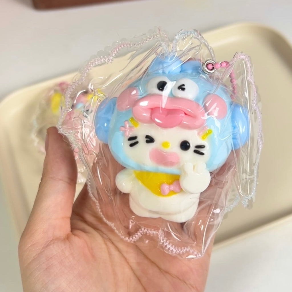 Kitten in a Nightcap Squishy Toy