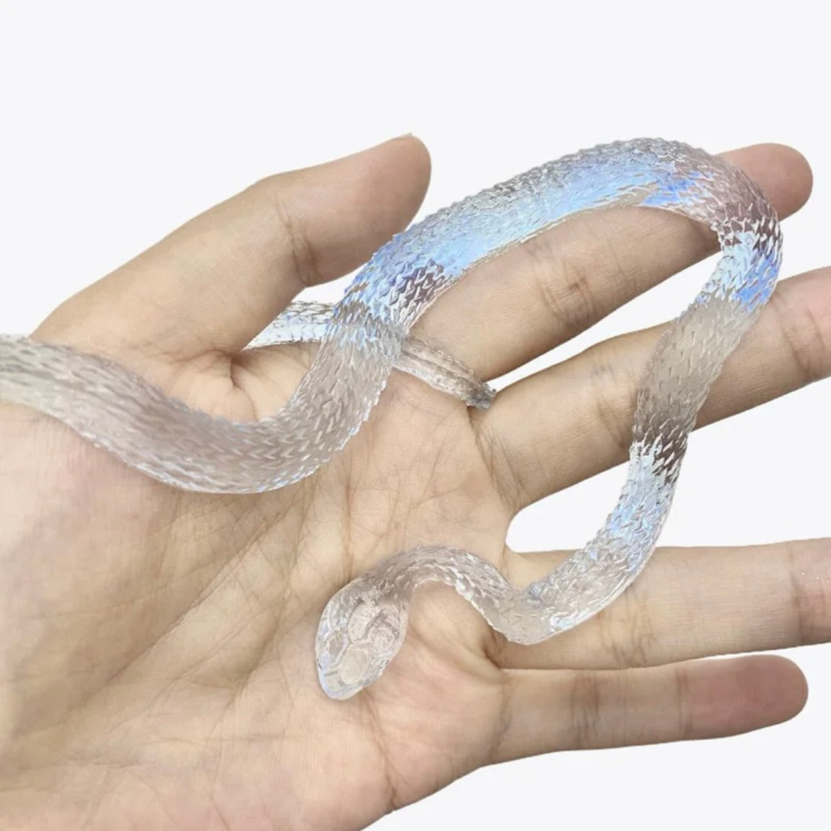 Transparent Snake Squishy Toy