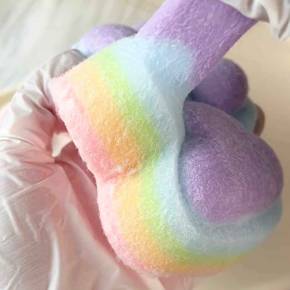 Big Rainbow Catpaw Squishy Toy