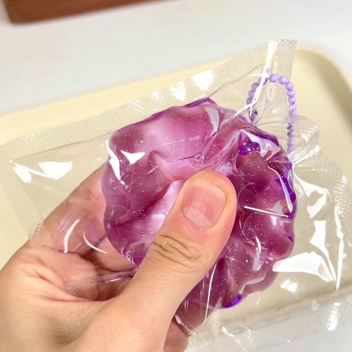 Sparkling Grape Squishy Toy