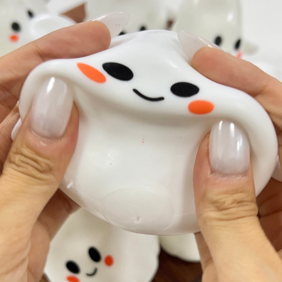Spooky Ghost Squishy (Vaseline Filled) 👻💕