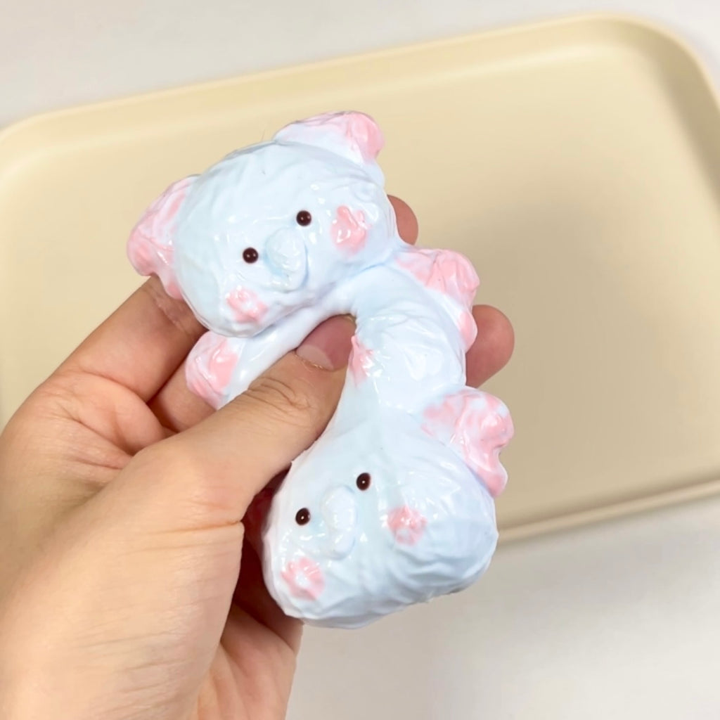 Stacked Elephant Trio Squishy Toy