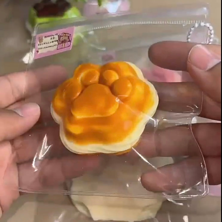 Cat Paw Sandwich Cookie Squishy Toy