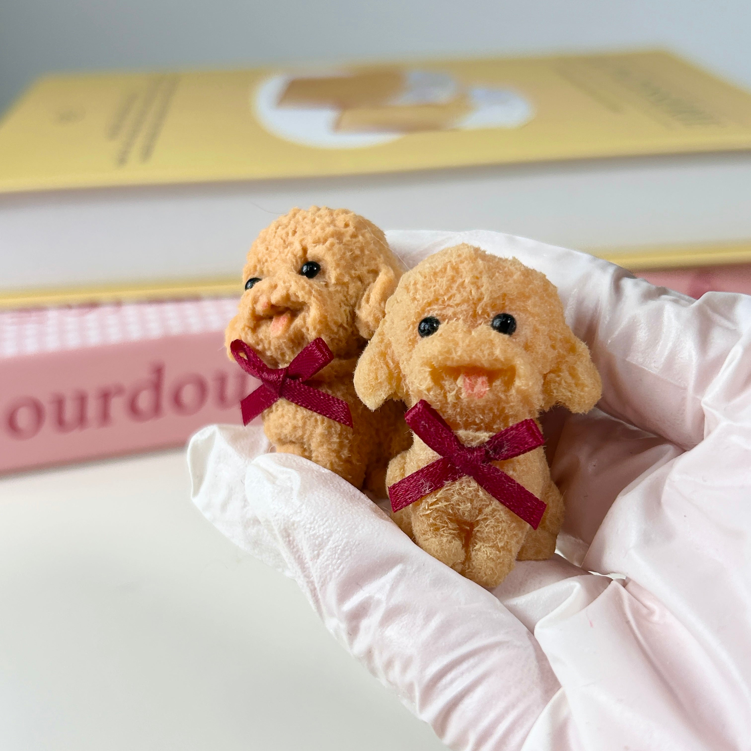 Mini Teddy Dog Squishy Toy