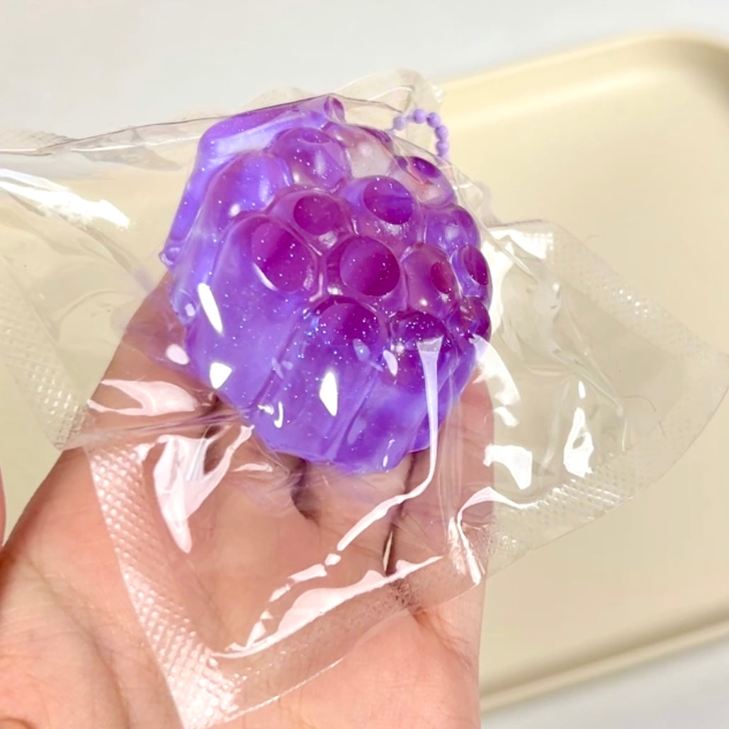 Sparkling Grape Squishy Toy