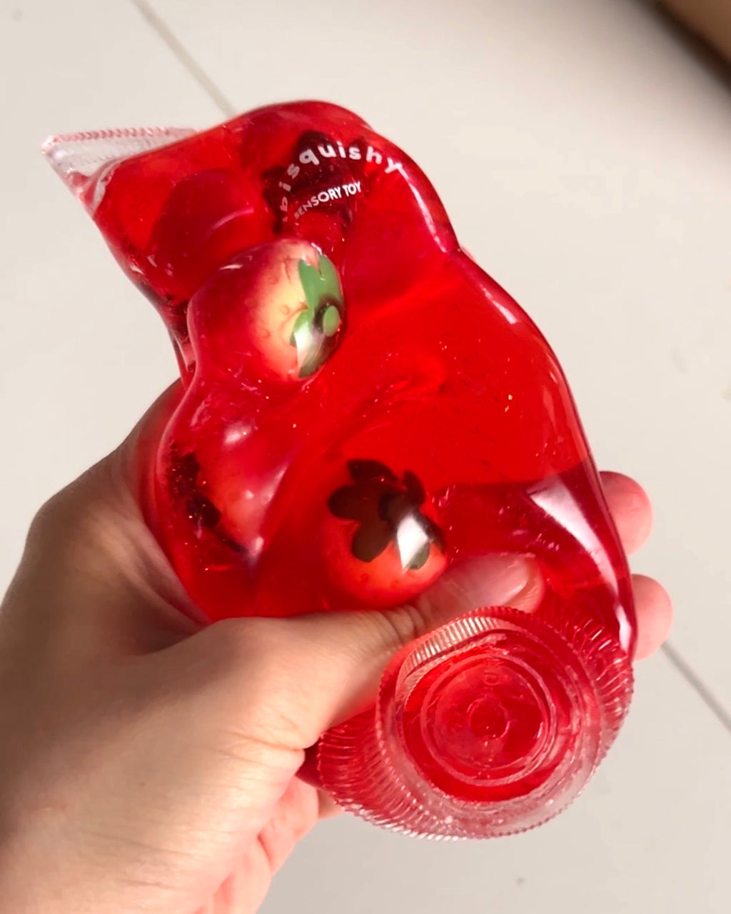 Strawberry Toothpaste Tube